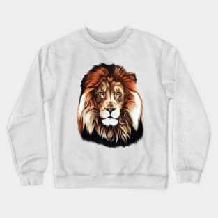 Hand drawn Lion! Crewneck Sweatshirt